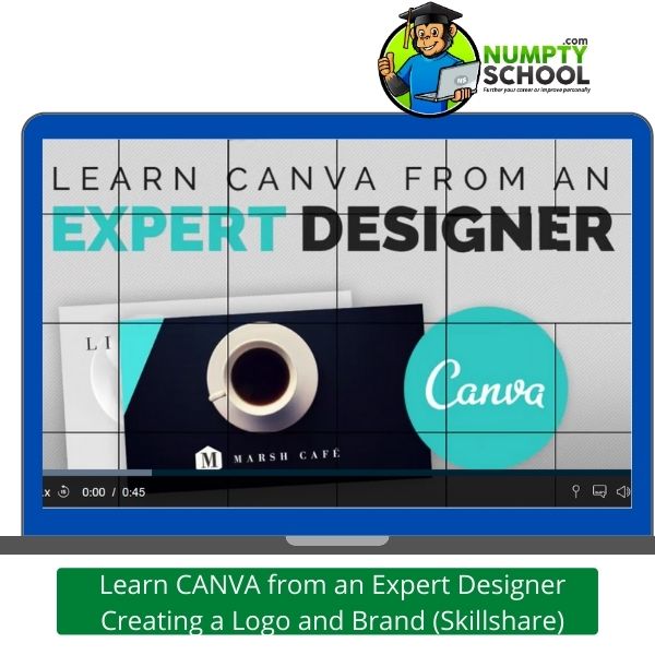 Learn CANVA from an Expert Designer Creating a Logo and Brand (Skillshare)