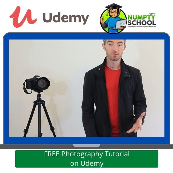 FREE Photography Tutorial on Udemy