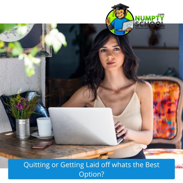 Quitting or Getting Laid off whats the Best Option