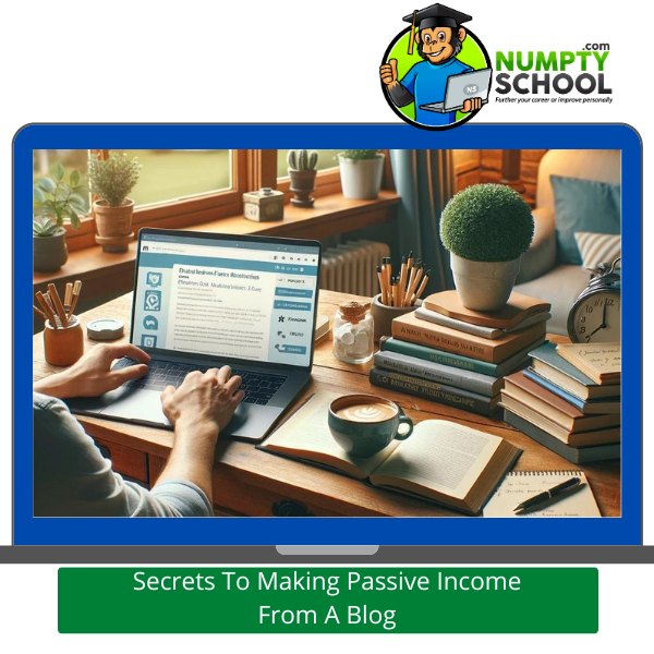 Secrets To Making Passive Income From A Blog